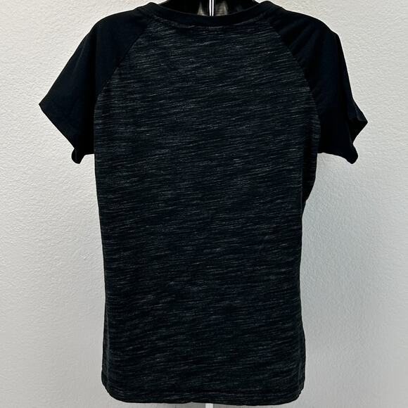 San Francisco SF Giants Womens T Shirt New Era MLB V Neck Black Tee XL X-Large - Picture 2 of 7